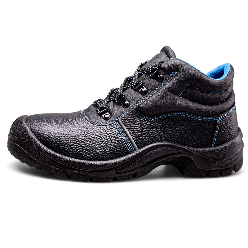 Blue wear-resistant anti-skid labor protection shoes