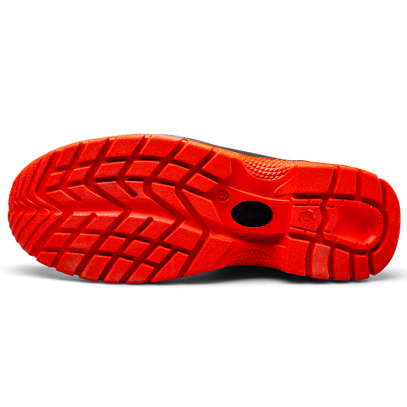 Red high temperature resistant anti-skid labor protection shoes