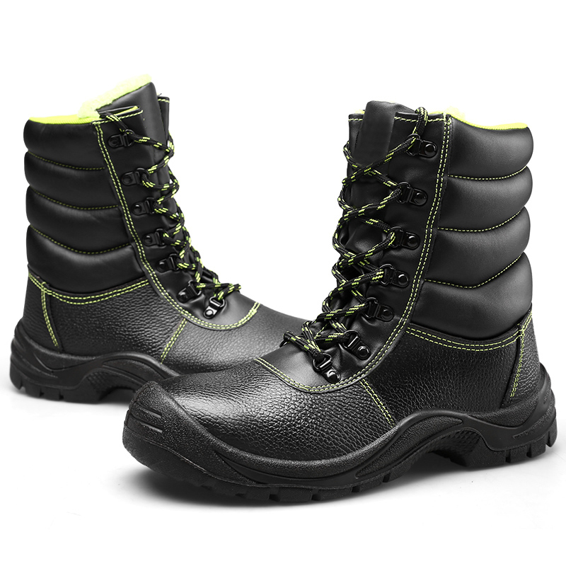 Labor protection shoes fluorescent green