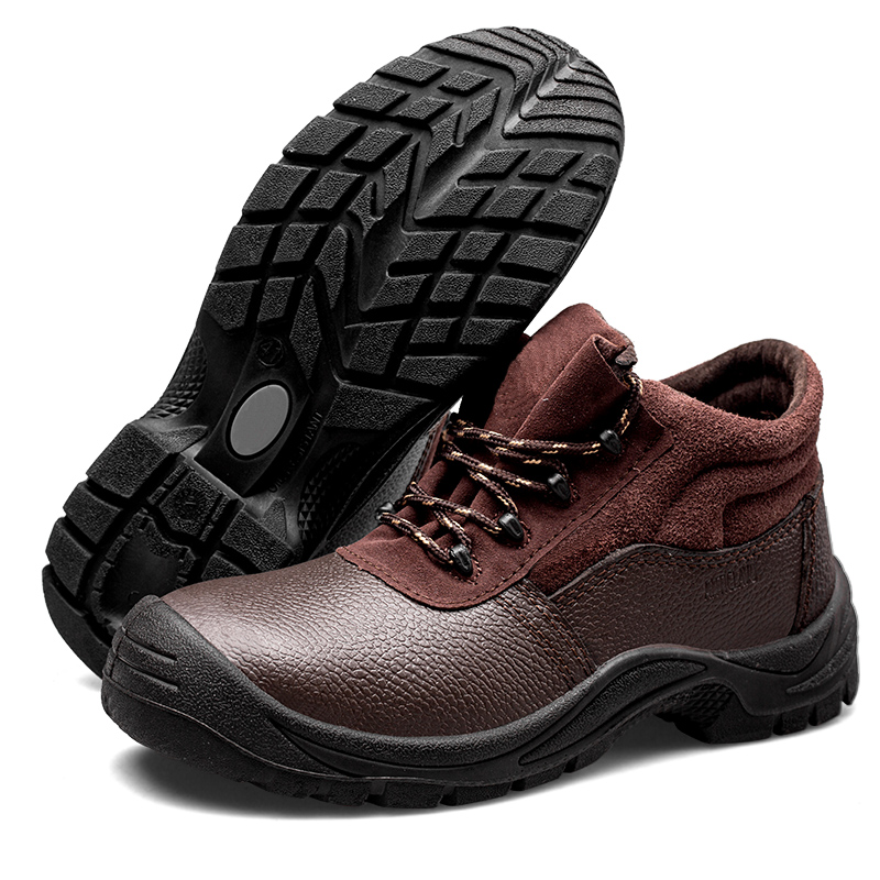 Coffee low top external labor protection shoes