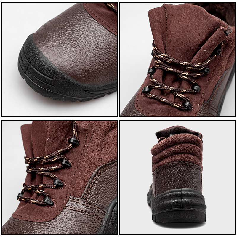 Coffee low top external labor protection shoes